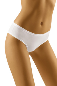 Wol-Bar Soft Sleek Majtki figi, biały