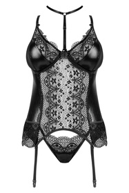 Gorset sexy Beauty Night Noir Fantasy corset BN6747 black