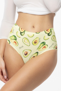 Wysokie figi Julimex Simple Maxi avocado