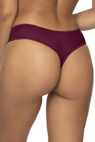 Stringi Mat 3808/4 Maureen beżowo-fioletowy