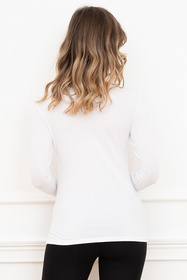 Koszulka z długim rękawem Italian Fashion Ibiza dł.r. biały