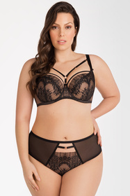 Biustonosz miękki Gorsenia K804 Goya czarny  