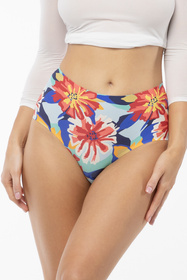Wysokie figi Julimex Simple Maxi flower folk