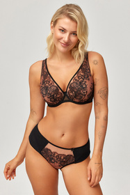 Biustonosz miękki Azal Skarlet czarny