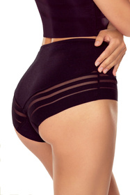 Lapinee 5037 Aya figi z wysokim stanem, bawełniane czarny