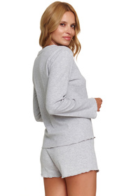Piżama Doctor Nap PM.7165 grey
