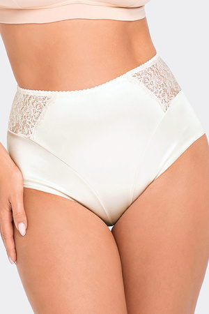 Majtki wysokie figi Babell BBL 103 ecru 