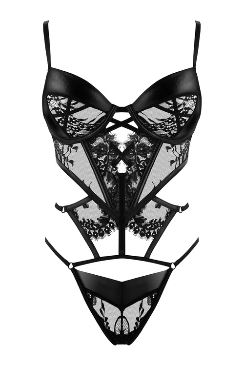 Body sexy Beauty Night Leonela teddy BN6741 black