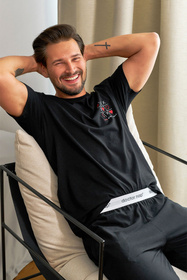 Piżama Doctor Nap PMB.7134 black