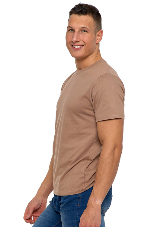Koszulka t-shirt Moraj OTS950-001 mocca
