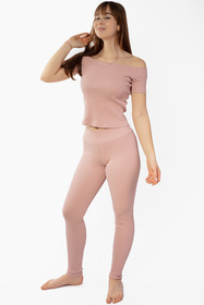 Komplet legginsy + bluzka Dkaren Bayo-Kpl puder