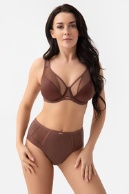 Biustonosz miękki Gorsenia K441/1 Luisse czekoladowy