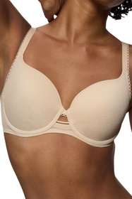 Biustonosz usztywniany Triumph 10205990 Wild Rose Sensation WP 00NZ-nude beige 