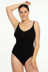 Body wyszczuplające Julimex 421 Seamless Body czarny