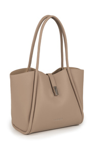 Vivisence T0021 torebka na ramię z klapką na magnes beige