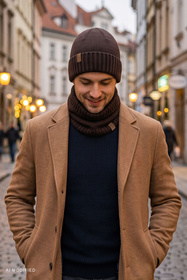 Vivisence M7007 Nakrycie głowy czapka, brązowy