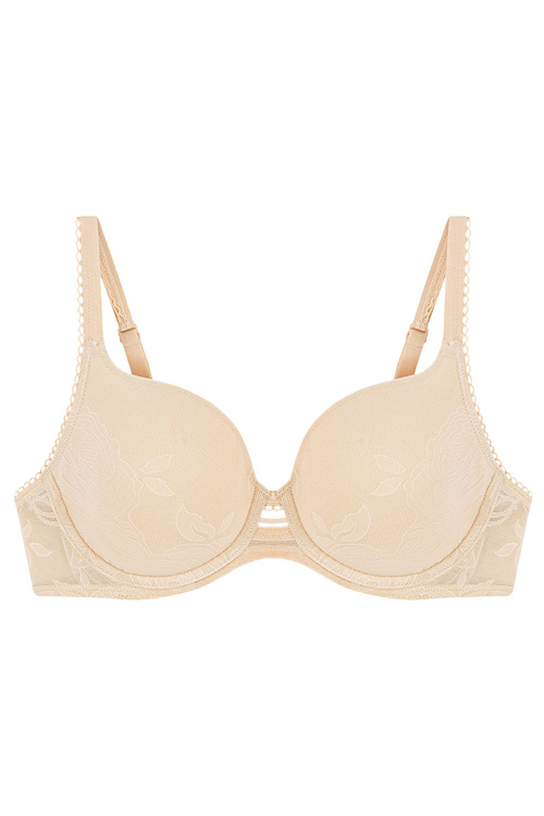 Biustonosz usztywniany Triumph 10205990 Wild Rose Sensation WP 00NZ-nude beige 