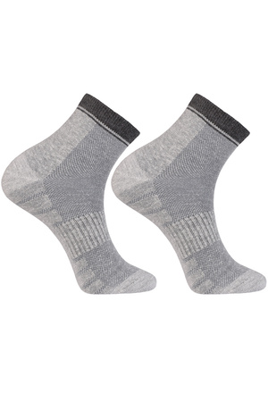 Skarpety Moraj CSM180-051 patt 2-grey melange 