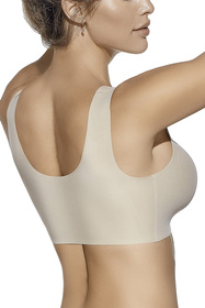 Selene Olivia braletka bezszwowa z kieszonkami tierra