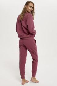 Italian Fashion Panama dł.r. dł.sp. Dres homewear, malina