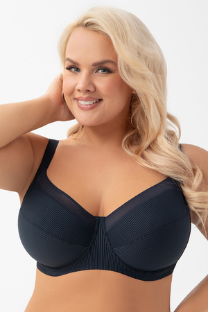 Biustonosz miękki Gorsenia K974 Anika granatowy