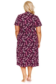 Nocna koszula Doctor Nap TM.4119 burgundy