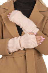 Rękawiczki dzianinowe Vivisence 7215 pudrowy róż