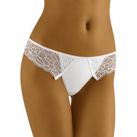 Wol-Bar Qechua Majtki stringi, biały