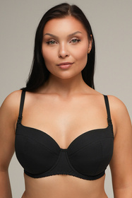 Biustonosz do karmienia Ava 2203 Maxi black