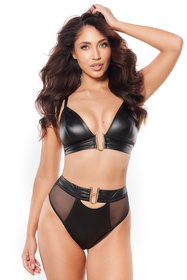 Biustonosz miękki Axami V-10571 czarny 