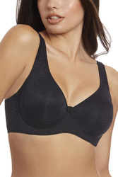 Selene Teresa biustonosz miękki na fiszbinach negro