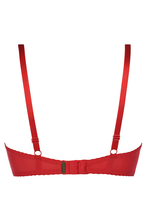 Axami V-8131 Biustonosz push-up, czerwony