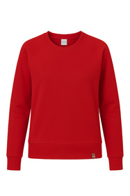 Vivisence 9004 bluza nierozpinana z okrągłym dekoltem czerwony