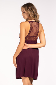 Nocna koszulka Unikat Caro burgund