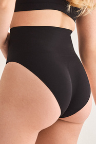 Gabriella Hi-Leg Shapewear wysokie figi modelujące black