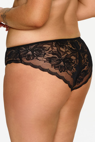 Lupo 2624-25-26 figi klasyczne z miękkiego materiału czarny