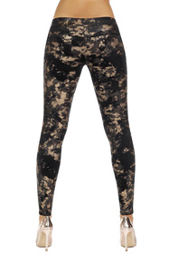 Bas Bleu Polly Legginsy fitness, black
