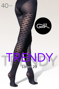 Rajstopy Gatta Lorien 29 40 DEN nero