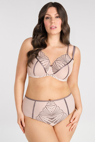 Biustonosz miękki Gorsenia K837 Caffe Latte beżowy 