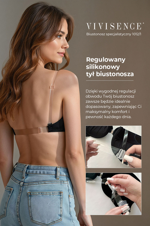 Biustonosz specjalistyczny Vivisence 1012/1 czarny