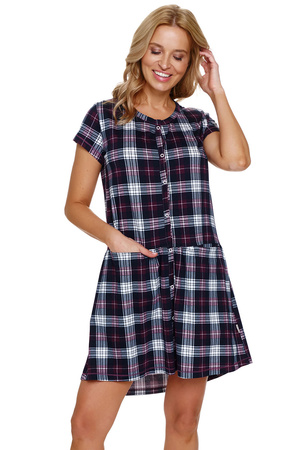 Nocna koszula Doctor Nap TCB.9444 burgundy