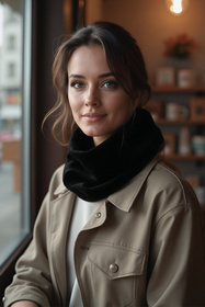 Komin Vivisence 7109 czarny