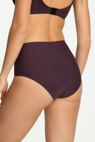 Wysokie figi Julimex Simple Maxi dark plum