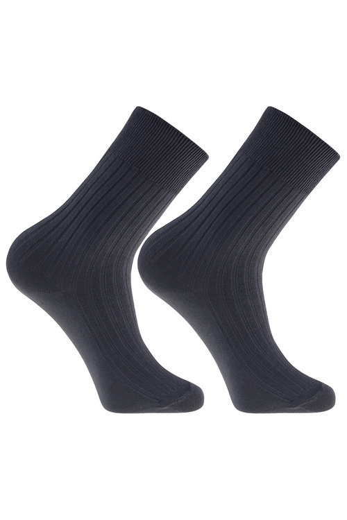 Moraj SMCL240-002 Medical skarpety za kostkę, bawełniane black