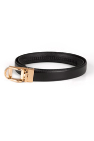 Pasek skórzany Vivisence P0005 black