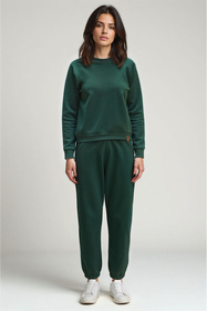 Komplet bluza+spodnie Vivisence 9204kmpl zielony