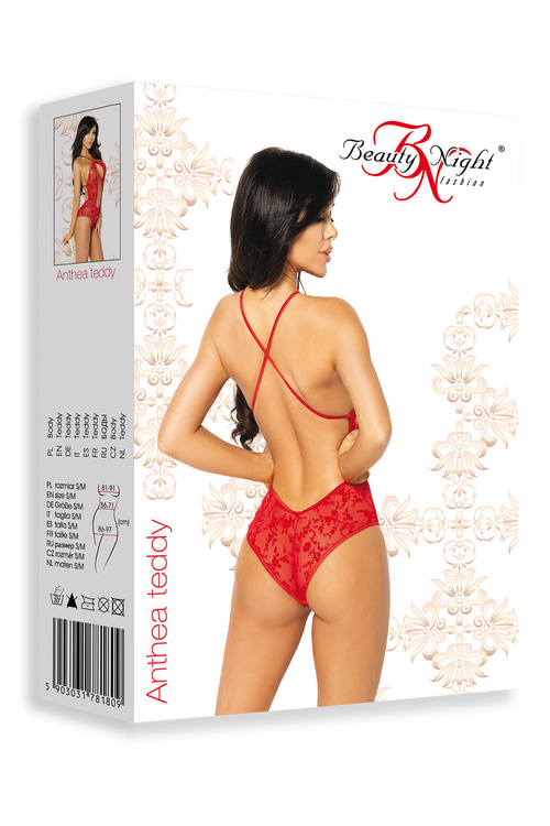 Body sexy Beauty Night Anthea teddy BN6600 red