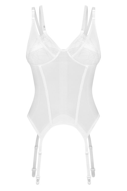 Gorset sexy Obsessive Arrowel corset white