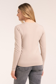 Bluzka klasyczna Moraj BD900-420-L beige