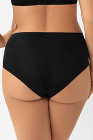 Gorsenia K965 Vida figi wysokie z koronką czarny